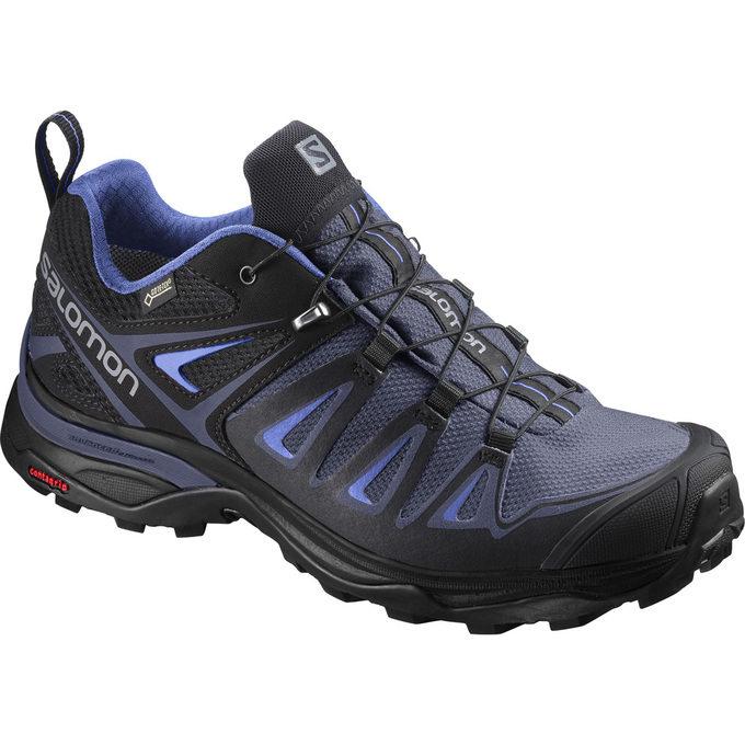 Salomon Singapore Womens Hiking Shoes - X ULTRA 3 GTX® W Navy/Black | 56123-WPSL